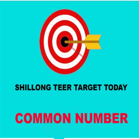shillong teer common number today shill.